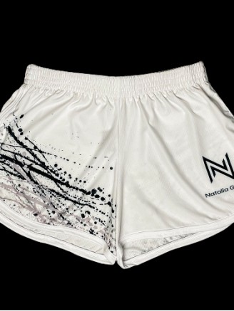 Short Branco UV Feminino (Cropped)