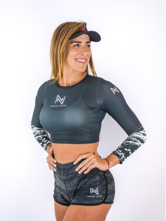 Cropped Feminino UV Natalia Guitler - Preto